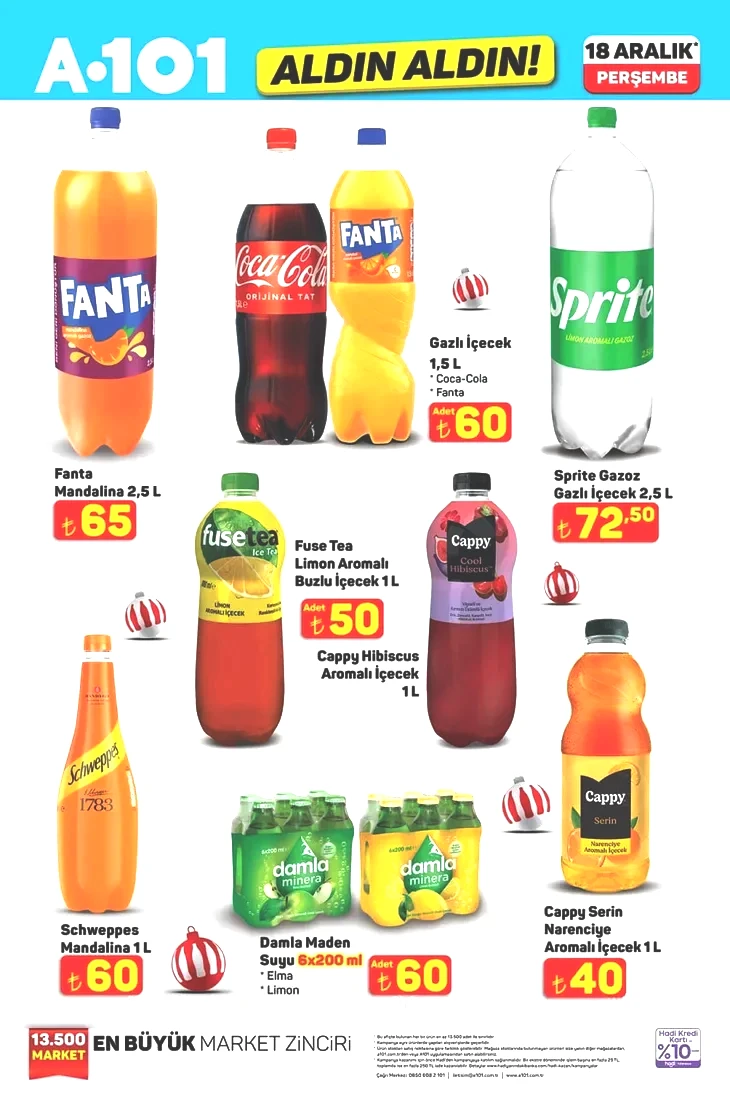 18-24 Aralık A101 aktüel kataloğu: Bu hafta A101 Aldın Aldın’da ne var?